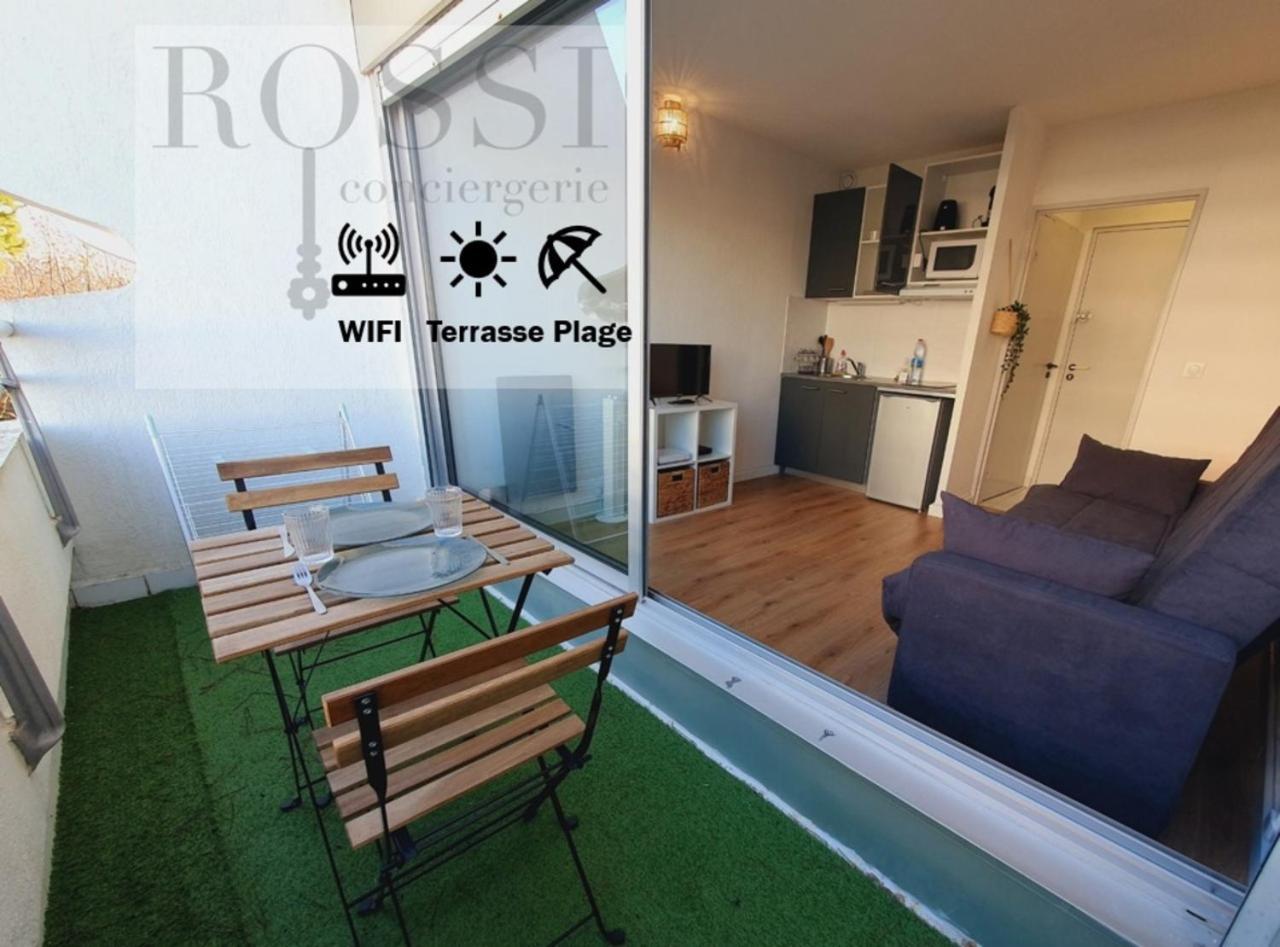 Suite Thalassa 1Ere Ligne Plages Du Couchant Wifi - Rossiconciergerie - Linge Inclus La Grande Motte Bagian luar foto